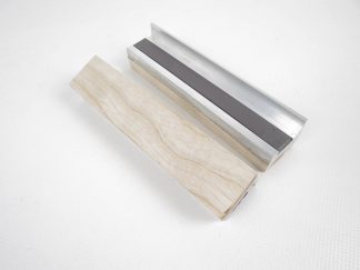 Schraubstockbacke Kiefernholzbelag mit Magnet